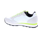 Zapatillas Sun68 AX zapatos Hombre modelo Tom Fluo Blanco Cordón