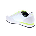 Zapatillas Sun68 AX zapatos Hombre modelo Tom Fluo Blanco Cordón