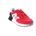 Zapatillas Sun68 AX zapatos Hombre modelo Jaki 2.0 Rojo Cordón