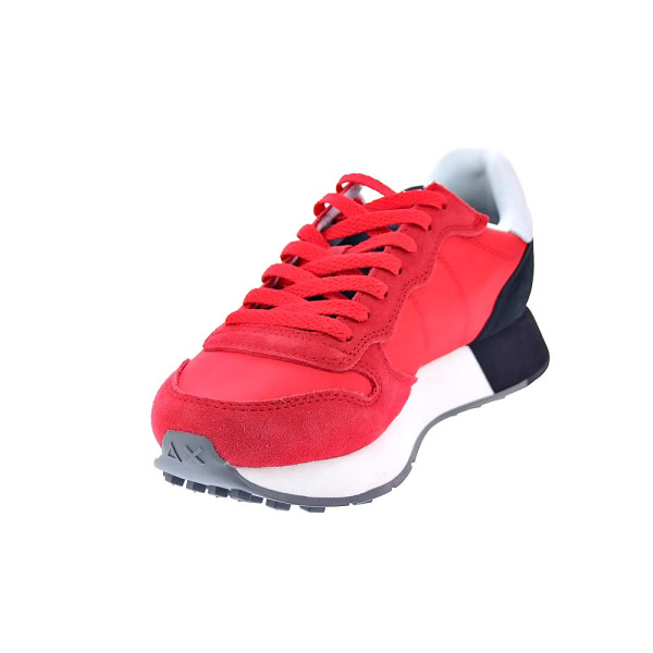 Zapatillas Sun68 AX zapatos Hombre modelo Jaki 2.0 Rojo Cordón