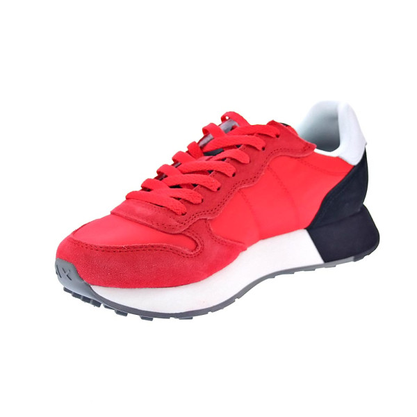 Zapatillas Sun68 AX zapatos Hombre modelo Jaki 2.0 Rojo Cordón