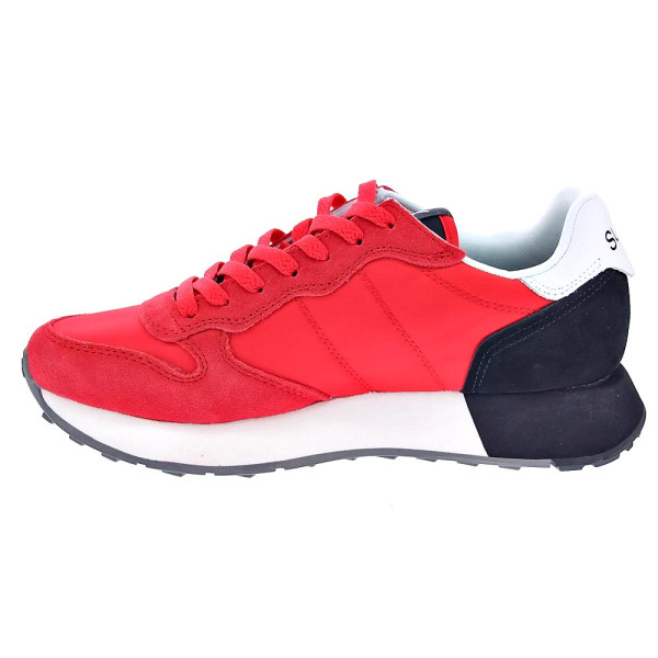 Zapatillas Sun68 AX zapatos Hombre modelo Jaki 2.0 Rojo Cordón