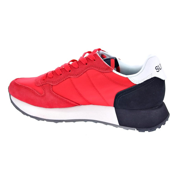 Zapatillas Sun68 AX zapatos Hombre modelo Jaki 2.0 Rojo Cordón