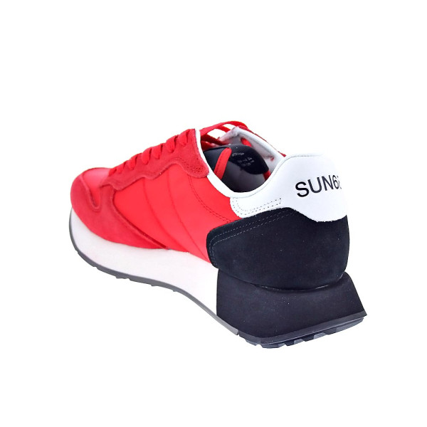Zapatillas Sun68 AX zapatos Hombre modelo Jaki 2.0 Rojo Cordón