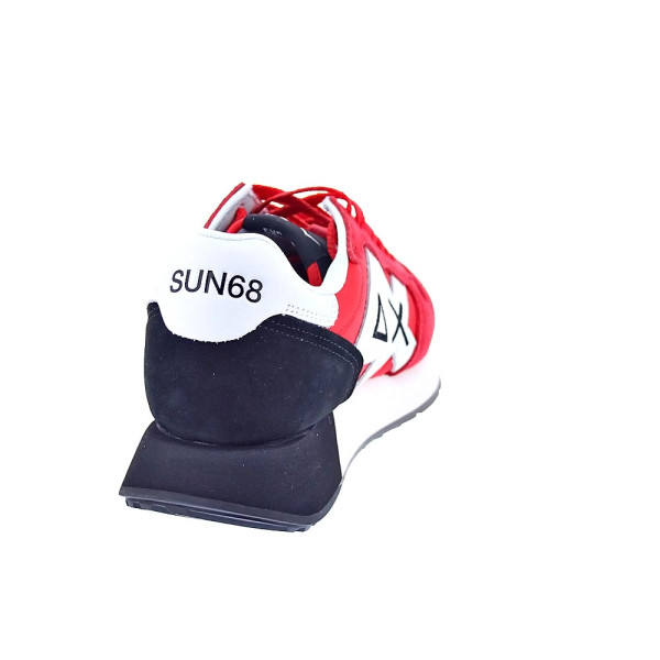 Zapatillas Sun68 AX zapatos Hombre modelo Jaki 2.0 Rojo Cordón