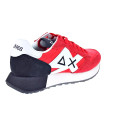 Zapatillas Sun68 AX zapatos Hombre modelo Jaki 2.0 Rojo Cordón