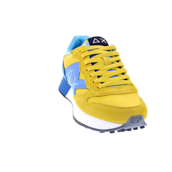 Zapatillas Sun68 AX zapatos Hombre modelo Jaki 2.0 Amarillo Cordón