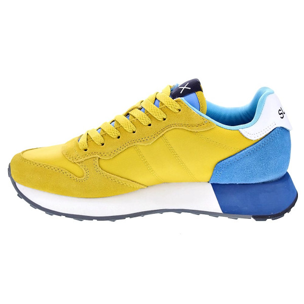 Zapatillas Sun68 AX zapatos Hombre modelo Jaki 2.0 Amarillo Cordón