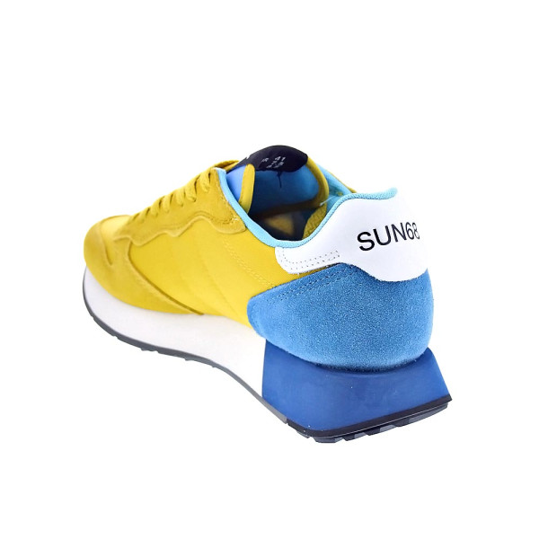 Zapatillas Sun68 AX zapatos Hombre modelo Jaki 2.0 Amarillo Cordón