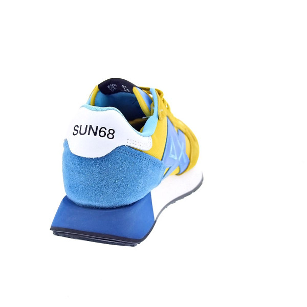 Zapatillas Sun68 AX zapatos Hombre modelo Jaki 2.0 Amarillo Cordón