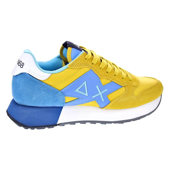 Zapatillas Sun68 AX zapatos Hombre modelo Jaki 2.0 Amarillo Cordón