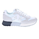 Zapatillas Sun68 AX zapatos Hombre modelo Jaki 2.0 bicolor Blanco Cordón