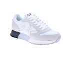 Zapatillas Sun68 AX zapatos Hombre modelo Jaki 2.0 bicolor Blanco Cordón