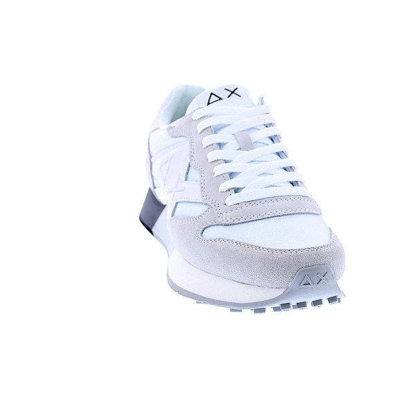 Zapatillas Sun68 AX zapatos Hombre modelo Jaki 2.0 bicolor Blanco Cordón