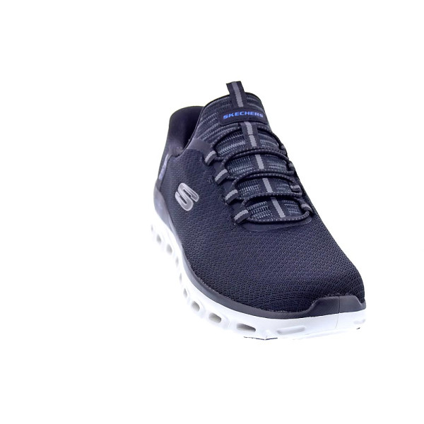 Zapatillas Skechers zapatos Hombre modelo Slip-ins Glide Step Negro Elástico