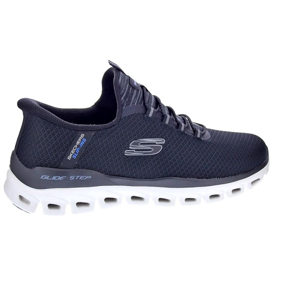 Zapatillas Skechers zapatos Hombre modelo Slip-ins Glide Step Negro Elástico