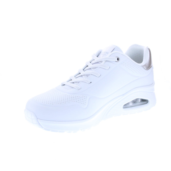 Zapatillas Skechers zapatos Mujer modelo Slip-ins Shimmer away Blanco Elástico