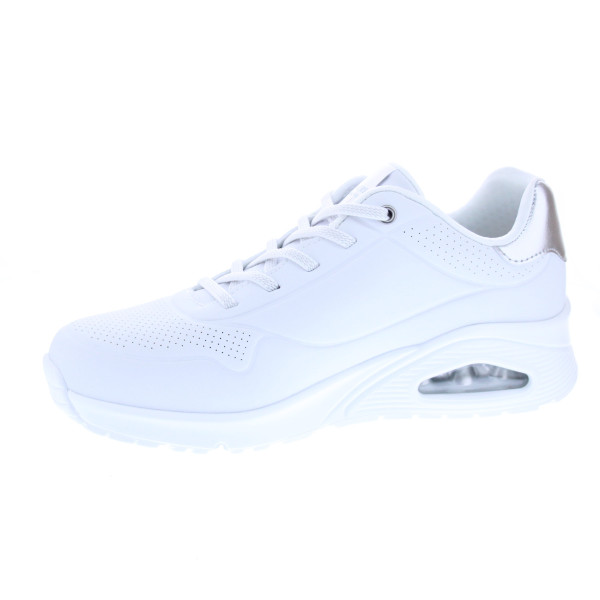 Zapatillas Skechers zapatos Mujer modelo Slip-ins Shimmer away Blanco Elástico