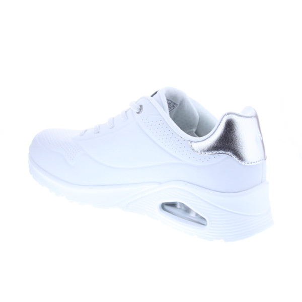 Zapatillas Skechers zapatos Mujer modelo Slip-ins Shimmer away Blanco Elástico