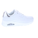 Zapatillas Skechers zapatos Mujer modelo Slip-ins Shimmer away Blanco Elástico