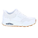 Zapatillas Skechers zapatos Mujer modelo Slip-ins Uno Blanco Elástico