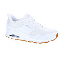 Zapatillas Skechers zapatos Mujer modelo Slip-ins Uno Blanco Elástico