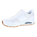 Zapatillas Skechers zapatos Mujer modelo Slip-ins Uno Blanco Elástico