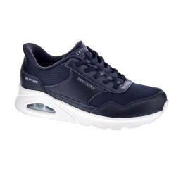 Zapatillas Skechers zapatos Mujer modelo Slip-ins Uno Negro Elástico 2