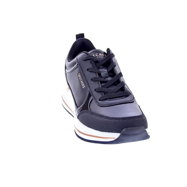 Zapatillas Skechers zapatos Mujer modelo Billion 2 Negro Cordón