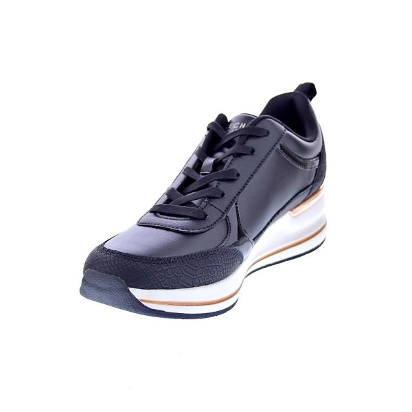 Zapatillas Skechers zapatos Mujer modelo Billion 2 Negro Cordón