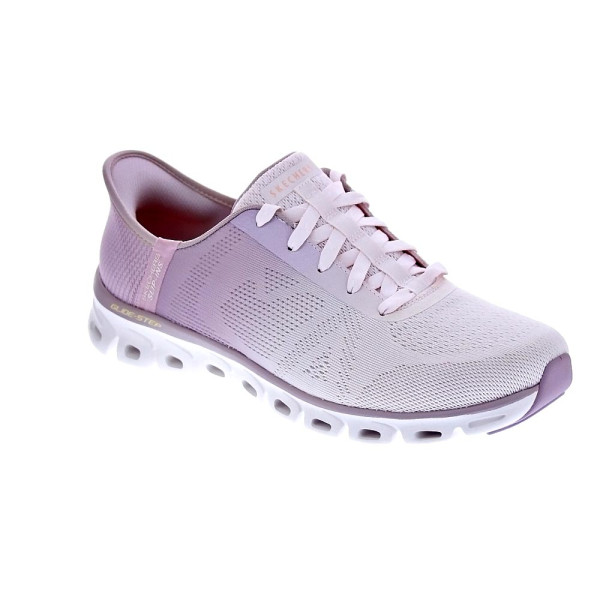 Zapatillas Skechers zapatos Mujer modelo Slip-ins Excite Violeta Elástico