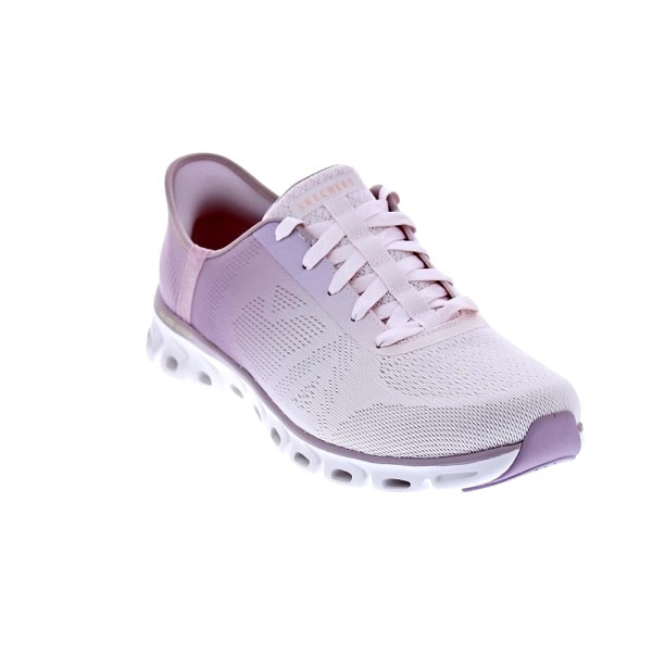 Zapatillas Skechers zapatos Mujer modelo Slip-ins Excite Violeta Elástico