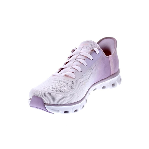 Zapatillas Skechers zapatos Mujer modelo Slip-ins Excite Violeta Elástico
