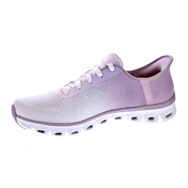 Zapatillas Skechers zapatos Mujer modelo Slip-ins Excite Violeta Elástico
