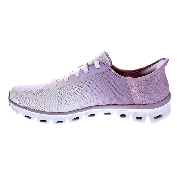 Zapatillas Skechers zapatos Mujer modelo Slip-ins Excite Violeta Elástico