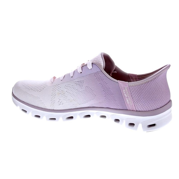 Zapatillas Skechers zapatos Mujer modelo Slip-ins Excite Violeta Elástico