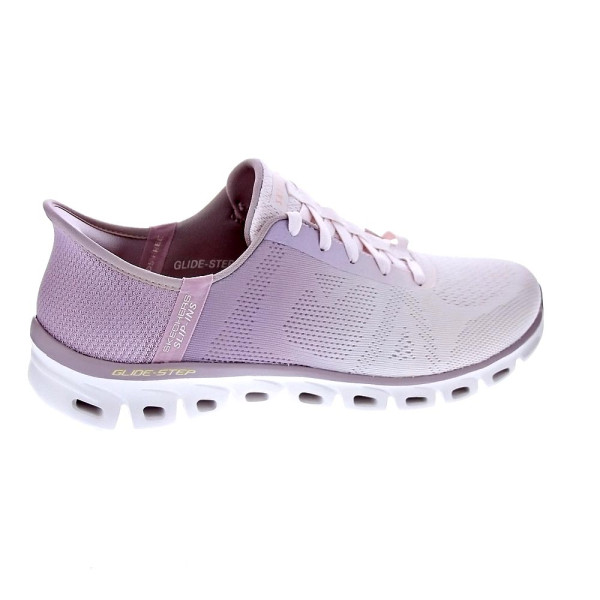 Zapatillas Skechers zapatos Mujer modelo Slip-ins Excite Violeta Elástico