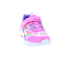 Zapatillas Skechers zapatos Niña modelo Luces Unicorn Chaser Rosa Velcro