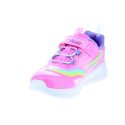 Zapatillas Skechers zapatos Niña modelo Luces Unicorn Chaser Rosa Velcro