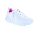 Zapatillas Skechers zapatos Niña modelo Uno Lite 310387L Blanco Cordón