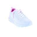 Zapatillas Skechers zapatos Niña modelo Uno Lite 310387L Blanco Cordón
