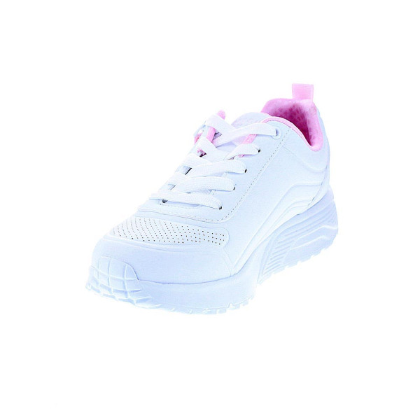Zapatillas Skechers zapatos Niña modelo Uno Lite 310387L Blanco Cordón