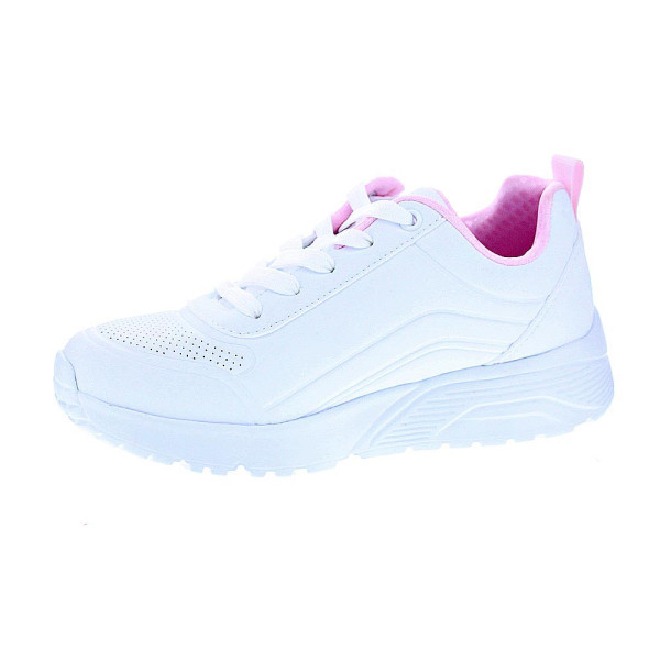 Zapatillas Skechers zapatos Niña modelo Uno Lite 310387L Blanco Cordón