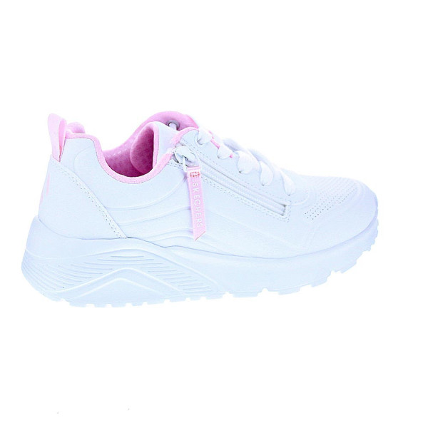 Zapatillas Skechers zapatos Niña modelo Uno Lite 310387L Blanco Cordón