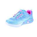 Zapatillas Skechers zapatos Niña modelo Mermaid Dreams Azul Velcro