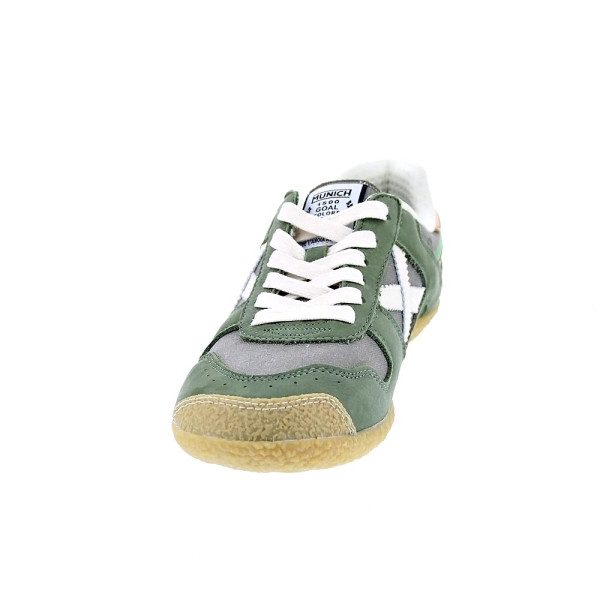 Zapatillas Munich zapatos Hombre modelo Goal 1609 Verde Cordón