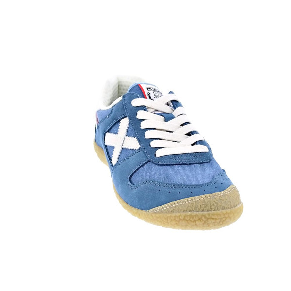Zapatillas Munich zapatos Hombre modelo Goal 1610 Azul Cordón