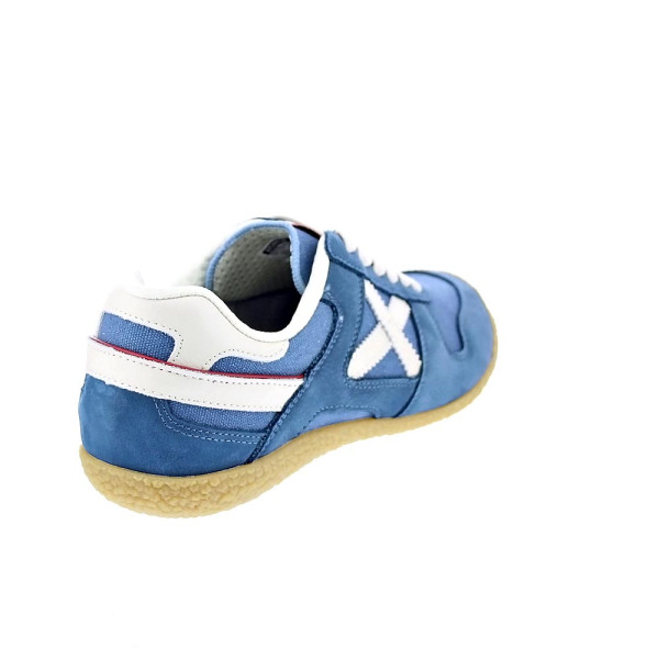 Zapatillas Munich zapatos Hombre modelo Goal 1610 Azul Cordón