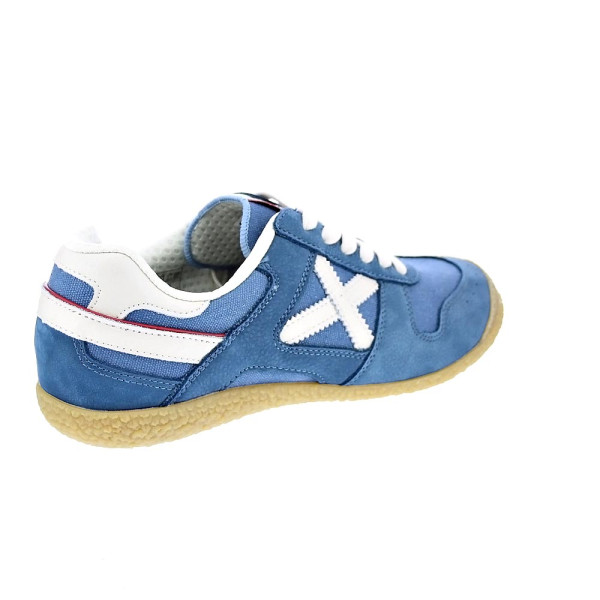 Zapatillas Munich zapatos Hombre modelo Goal 1610 Azul Cordón