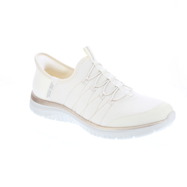 Zapatillas Skechers zapatos Mujer modelo Slip-ins Virtue Glow Blanco Elástico